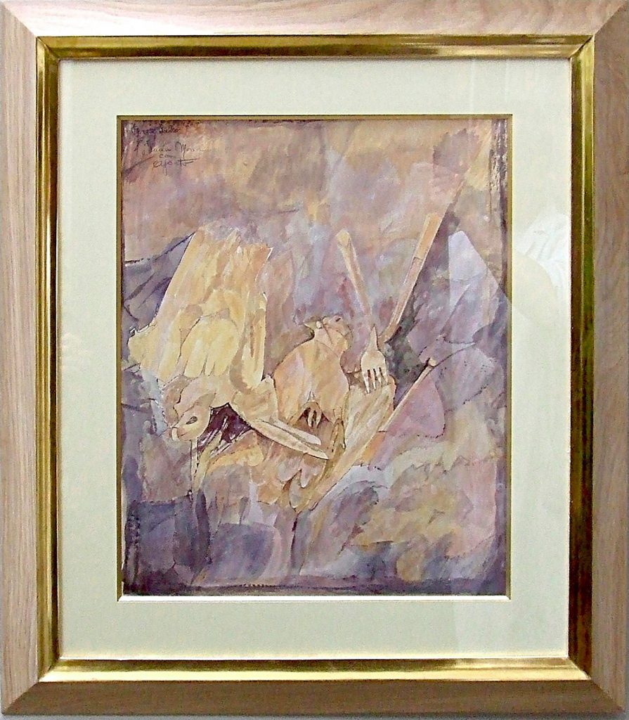 Photo d'encadrement dorure sur Bois à la feuille d'or Paris Neuilly