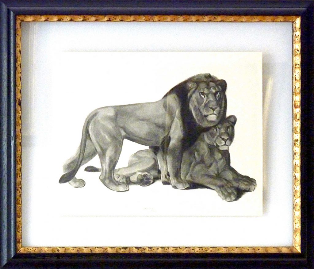 Photo Encadrement Dorure sur Bois à la feuille d'or Paris Neuilly